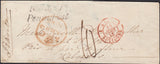 105090 - 1842 YORKS/GISBURN PENNY POST (YK1040).