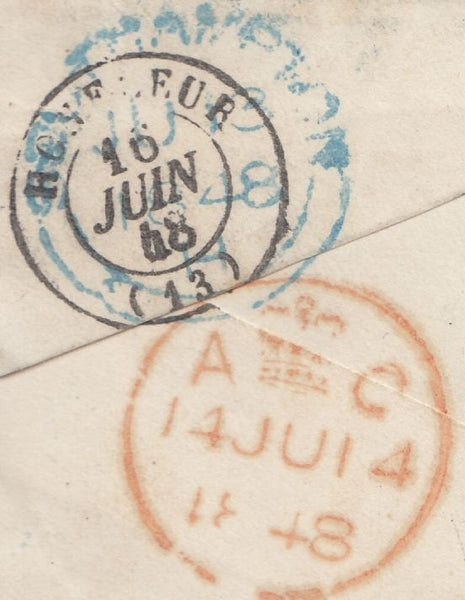 105090 - 1842 YORKS/GISBURN PENNY POST (YK1040).