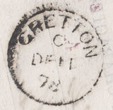125250 COLLECTION OF GRETTON (NORTHANTS) DATE STAMPS.