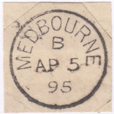 125254 COLLECTION OF MEDBOURNE (LEICS) CANCELLATIONS.