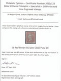 125556 1855 DIE 2 1D PL.20 S.C.14 (SG24)(LH).