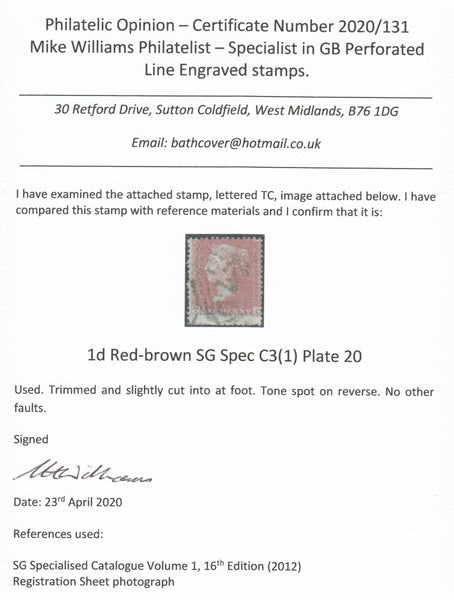 125689 1855 DIE 2 1D PL.20 S.C.14 (SG24)(TC).