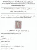 125692 1855 DIE 2 1D PL.13 S.C.14 (SG24)(LL).