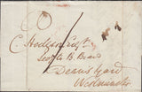 125763 1833 MAIL ATHERSTONE TO LONDON (QUEEN ANNE'S BOUNTY) WITH 'ATHERSTONE/PENNY POST' HAND STAMP (WA32).