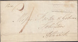 125772 1841 MAIL USED LOCALLY IN ALNWICK (NORTHUMBERLAND) WITH 'ALNWICK/PENNY POST' HAND STAMP (NR49).