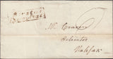 125803 1830 MAIL BIRSTAL (WEST YORKS) TO HALIFAX WITH 'BIRSTAL/PENNY POST' HAND STAMP (YK385).