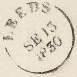 125803 1830 MAIL BIRSTAL (WEST YORKS) TO HALIFAX WITH 'BIRSTAL/PENNY POST' HAND STAMP (YK385).