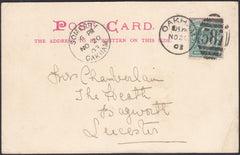 125938 CIRCA 1910 POST CARD 'POST OFFICE DUDDINGTON' (NORTHANTS).