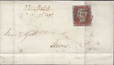 125973 1844 MAIL MAYFIELD (SUSSEX) TO LEWES WITH 'MAYFIELD/PENNY POST' HAND STAMP (SX866).