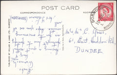126059 1964 MAIL DORNOCH (SCOTLAND) TO DUNDEE WITH 'DORNOCH/SUTHERLAND' DATE STAMP.