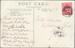 126209 1903 MAIL FROM BALFRON WITH 'BALFRON STATION' DATE STAMP.