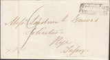 126512 1838 MAIL BRIGHTON TO RYE, SUSSEX WITH MANUSCRIPT 'X POST' AND 'BRIGHTON/PENNY POST' HAND STAMP (SX198).