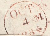 126598 1834 MAIL EDINBURGH TO LONDON 'TO LIE TILL CALLED FOR' WITH 'NOT CALLED FOR' HAND STAMP (L258).