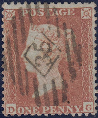 126743 1855 DIE 1 1D PL.198 S.C.14 (SG22)(DG).