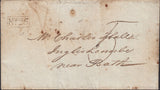 126799 1829 MAIL BLAGDON, NEAR BRISTOL TO BATH WITH BOXED 'BRISTOL/PY. POST/SE 16 1829' HAND STAMP (BS146).