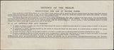 126953 1918 MINISTRY OF FOOD RATION PAPER WITH 'SUNNINGDALE.STATION/ASCOT' DATE STAMP.