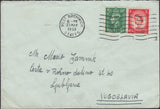 126982 1953 MIXED REIGNS USAGE WEST BROMWICH TO YUGOSLAVIA.