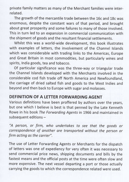 127046 'LETTER FORWARDING AGENTS OF GREAT BRITAIN HANDLING CHANNEL ISLANDS LETTERS 1673-1855' BY DAVID GURNEY.