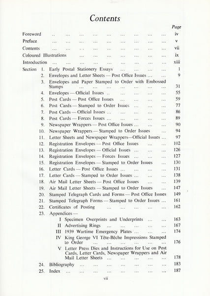 127069 'BRITISH POSTAL STATIONERY, A PRICED HANDBOOK OF THE POSTAL STATIONERY OF GREAT BRITAIN' BY A K HUGGINS.
