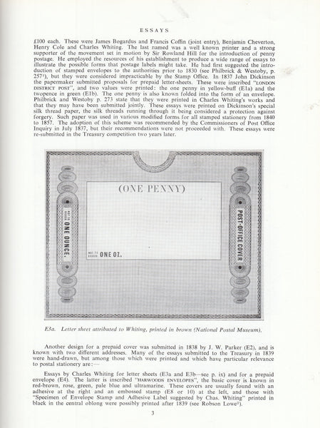 127069 'BRITISH POSTAL STATIONERY, A PRICED HANDBOOK OF THE POSTAL STATIONERY OF GREAT BRITAIN' BY A K HUGGINS.