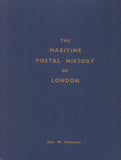 127073 'THE MARITIME POSTAL HISTORY OF LONDON' BY ALAN ROBERTSON.