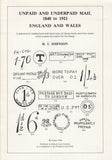 127134 'UNPAID AND UNDERPAID MAIL 1840-1921, ENGLAND AND WALES' BY R I JOHNSON.