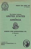 127296 'THE ROBERT LEHMAN UNITED STATES OF AMERICA' ROBSON LOWE AUCTION IN GENEVA APRIL 1976.