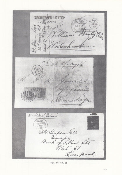 127300 'THE POSTAL HISTORY AND HAND STAMPS OF BRITISH WEST AFRICA' BY COLIN McCAIG.