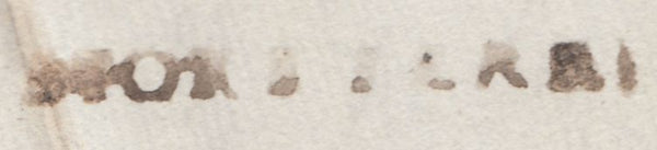 128201 1825 LETTER STOKE FERRY, NORFOLK TO NORWICH WITH 'STOKE FERRY' HAND STAMP (NK373).