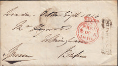 128268 1791 FREE MAIL LONDON TO GAINSBOROUGH, LINCS WITH 'FREE/DATE/P' HAND STAMP (L776a).
