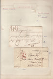 128278 COLLECTION MARKET HARBOROUGH (LEICS) POSTAL HISTORY/CANCELLATIONS CIRCA 1780-1969.