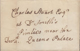 128284 1786 (?) MAIL USED IN LONDON WITH TEMPLE OFFICE DOCKWRA TYPE 3a (L357).