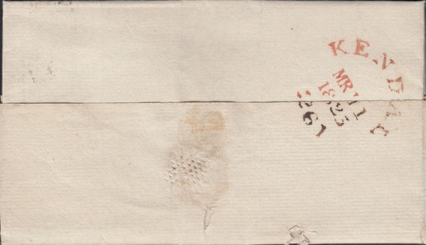 128374 1817-1825 'KENDAL/261' MILEAGE MARKS (WE191/193) (THREE COVERS).