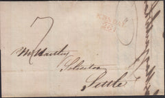 128380 UNDATED WRAPPER KENDAL TO SETTLE WITH 'KENDAL/261' MILEAGE MARK (WE191).
