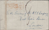 128492 1846 MAIL DOWNS (SHIP ANCHORAGE OFF THE KENT COAST) TO LONDON WITH 'SHIP-LETTER' HAND STAMP (L1234).