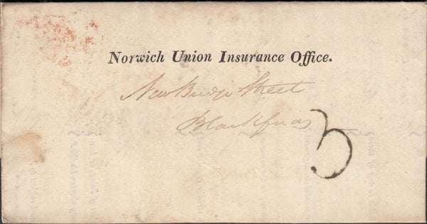 128510 1827 MAIL FROM PADDINGTON USED IN LONDON WITH 'PADDINGTON/EV' LONDON COUNTRY SORTING OFFICE DATE STAMP (L521).