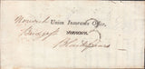 128535 1817 MAIL USED IN LONDON KENSINGTON TO BLACKFRIARS WITH 'KENSINGTON/EV' LONDON COUNTRY SORTING OFFICE DATE STAMP (L521).