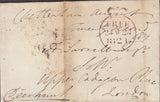 128658 1821 FREE MAIL CHELTENHAM TO LONDON WITH 'MISSENT/TO/GLOCESTER' HAND STAMP (GL401).