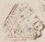 128943 1788 MAIL USED IN LONDON WITH WESTMINSTER OFFICE DOCKWRA TYPE 4a (L363a) AND 'SOLDEN' LONDON RECEIVERS HAND STAMP (L375).