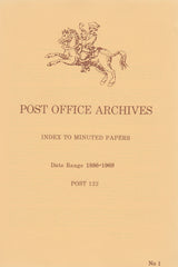 129040 POST OFFICE ARCHIVES: INDEX TO MINUTED PAPERS