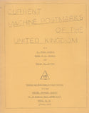 129096 'CURRENT MACHINE POSTMARKS OF THE UNITED KINGDOM' BY J.BRUCE BENNETT, CYRIL R. H. PARSONS AND GEORGE R. PEARSON.