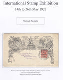 129475 COLLECTION LONDON INTERNATIONAL STAMP EXHIBITION HELD IN MAY 1923.