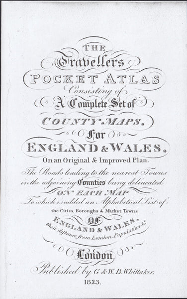 129517 1823 MAP OF RUTLANDSHIRE BY NEELE AND SON.