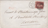 129558 COLLECTION OF 'EXETER/285' CANCELLATIONS 1858-1901.
