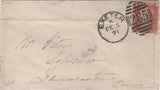 129558 COLLECTION OF 'EXETER/285' CANCELLATIONS 1858-1901.