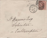 129558 COLLECTION OF 'EXETER/285' CANCELLATIONS 1858-1901.