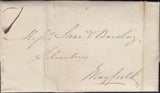 129575 1834 MAIL BAYHAM ABBEY, SUSSEX TO MAYFIELD WITH 'WADHURST/PENNY POST' HAND STAMP (SX1243).