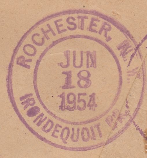 129750 1954 REGISTERED AIR MAIL SOUTHAMPTON TO USA WITH WILDINGS.