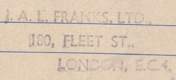 129759 1970 REGISTERED AIR MAIL LONDON TO CALIFORNIA WITH FINE MIXED QEII FRANKING.