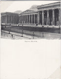 129783 CIRCA 1900 GLOSSY POST CARDS OF 'ALBERT HALL' AND 'BRITISH MUSEUM'.